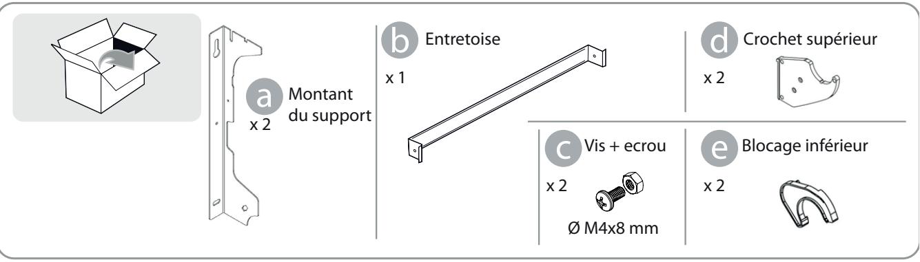 EQUATION LUZ H - FIXATION MURALE DU RADIATEUR - 1