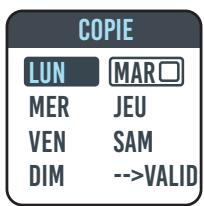 EQUATION LUZ H - MODIFIER L'HORAIRE CONFIGURÉ POUR LES TRANCHES DE CONFORT - 5
