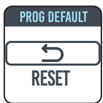 EQUATION LUZ B - RETOUR A la programmation par default - 3
