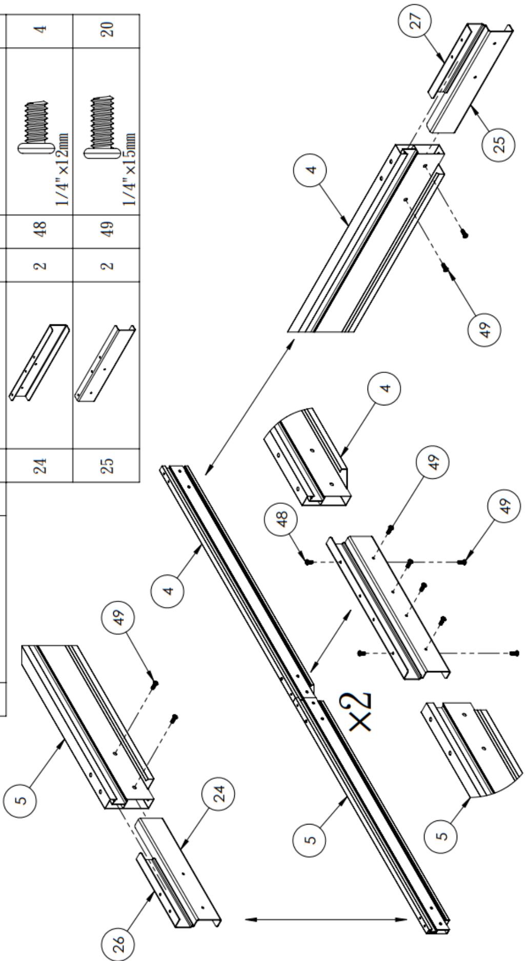 HABRITA PER 2430 BI - Listedespièces - 6