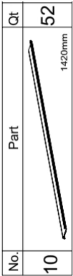 HABRITA PER 3660 BI - Emplacement des pieces dans les cartons - 3