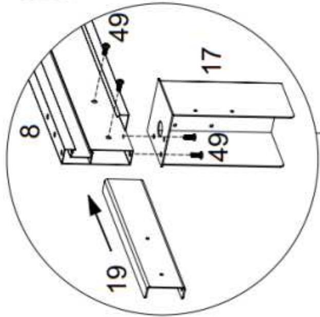HABRITA PER 3660 BI - Emplacement des pieces dans les cartons - 10