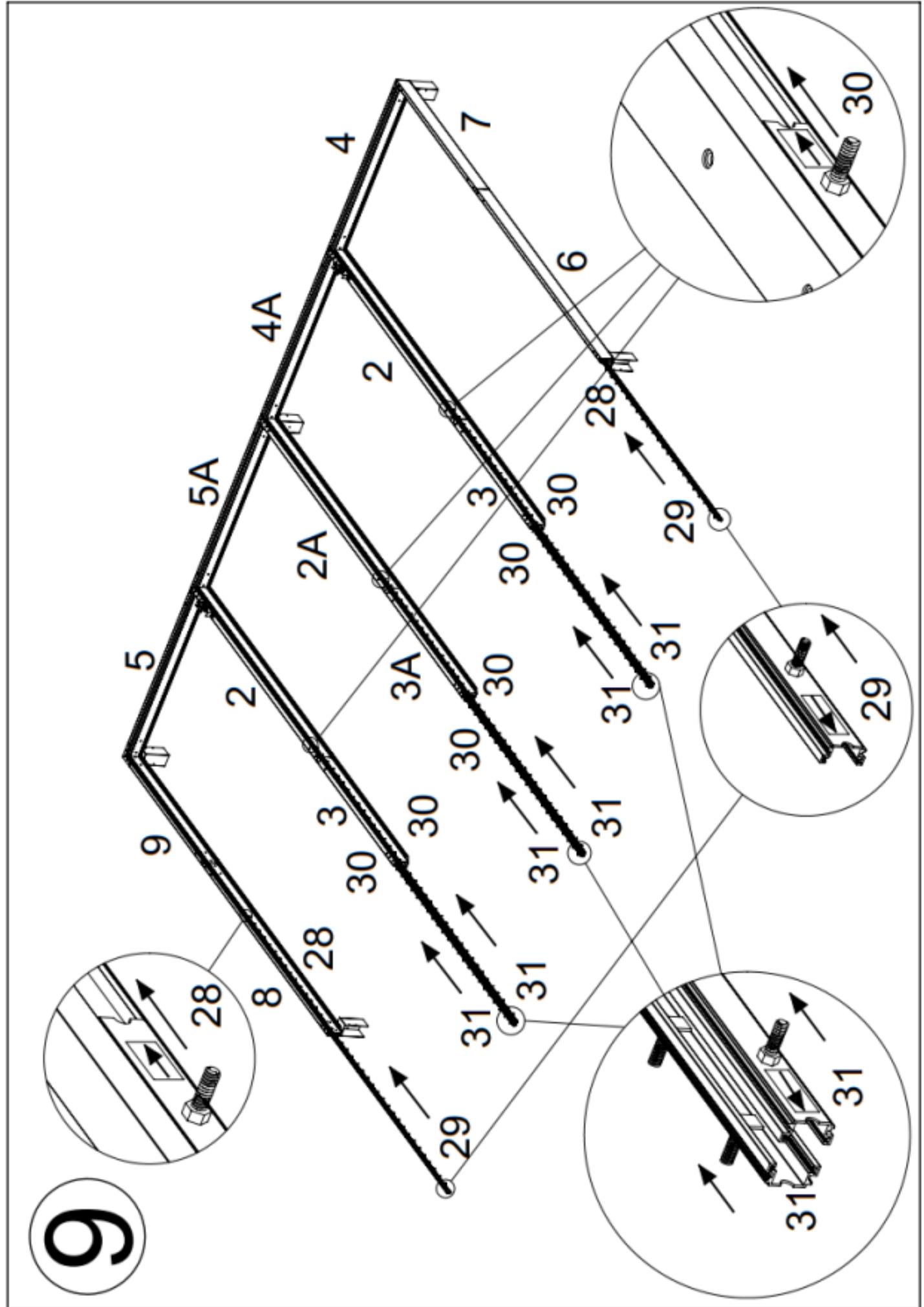 HABRITA PER 3660 BI - Emplacement des pieces dans les cartons - 21