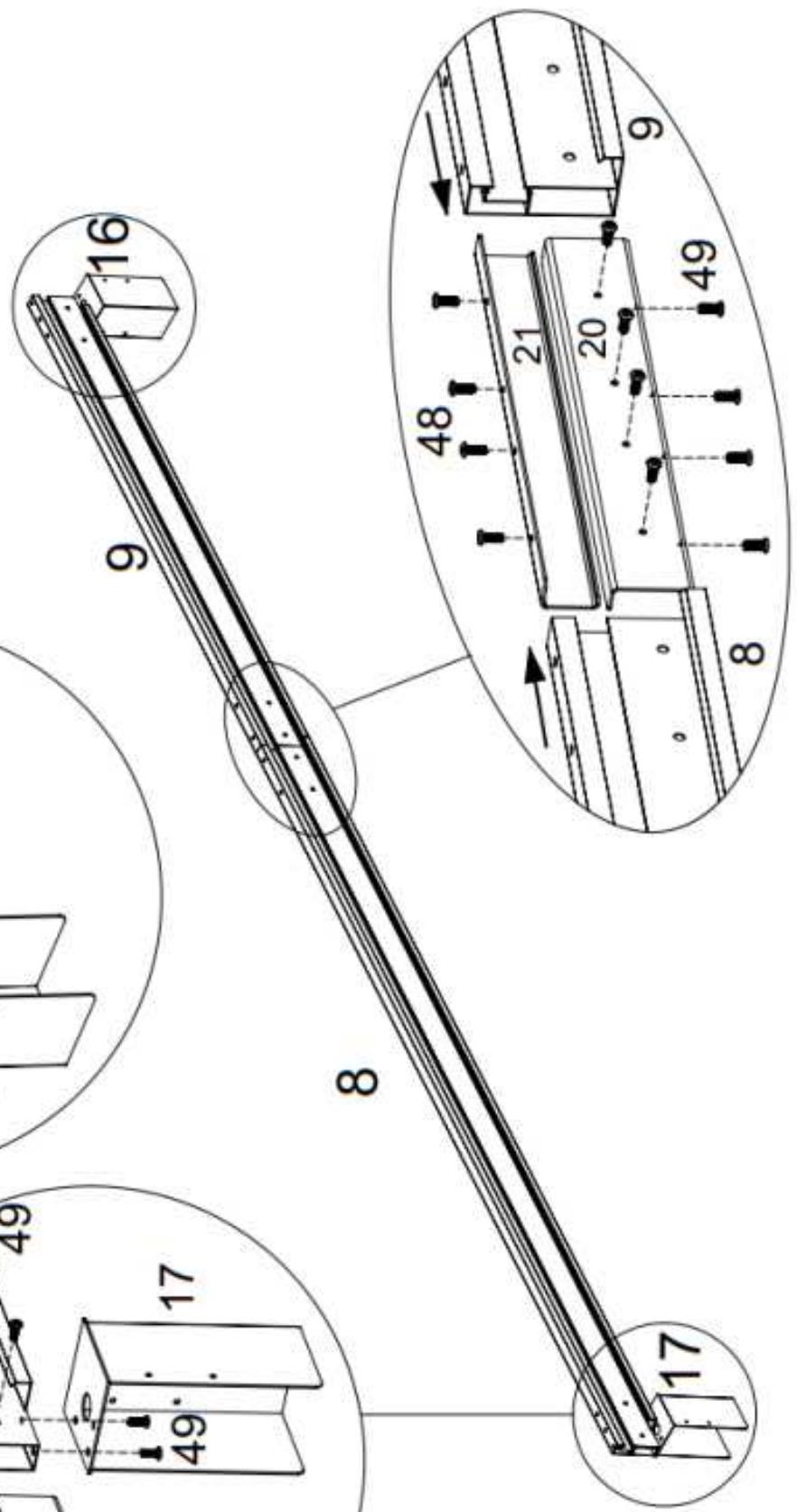 HABRITA PER 3660 BI - Emplacement des pieces dans les cartons - 11