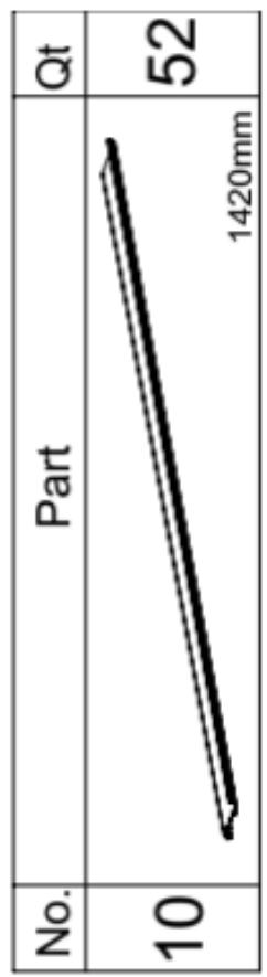 HABRITA PER 3660 BI - Emplacement des pieces dans les cartons - 1