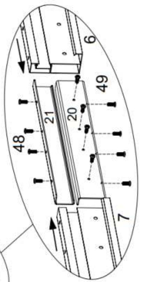 HABRITA PER 3660 BI - Emplacement des pieces dans les cartons - 7