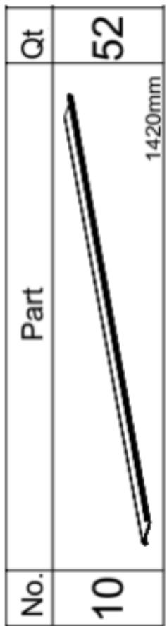 HABRITA PER 3660 BI - Emplacement des pieces dans les cartons - 2