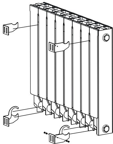 DELTACALOR CUBO WIFI + - Screws and tiles are not supplied - 4