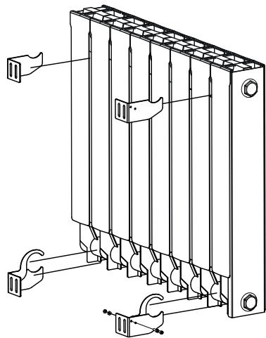 DELTACALOR CUBO WIFI + - No se suministran tornillos ni fischers - 4