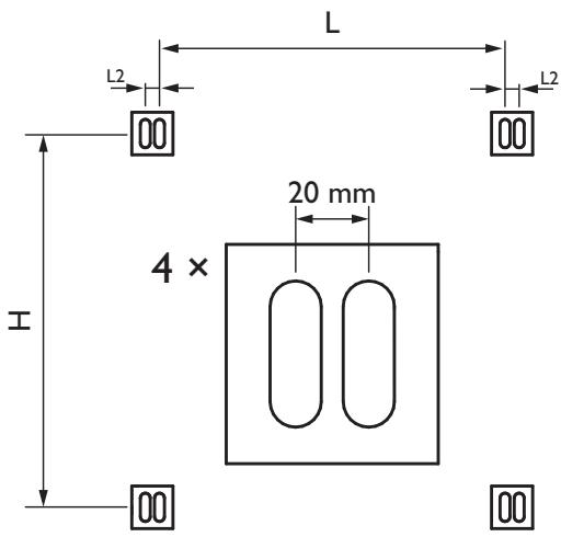 DELTACALOR CUBO WIFI + - No se suministran tornillos ni fischers - 1