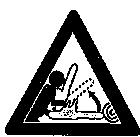 STIHL MS 241 C-M - Danger en cas de rebond - 1