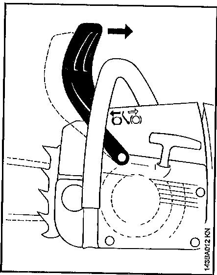 STIHL MS 241 C-M - Frein de chaîne - 3
