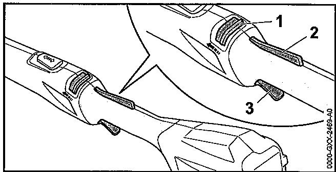 STIHL FSA 57 - Mise en marche de la débroussailleuse - 1