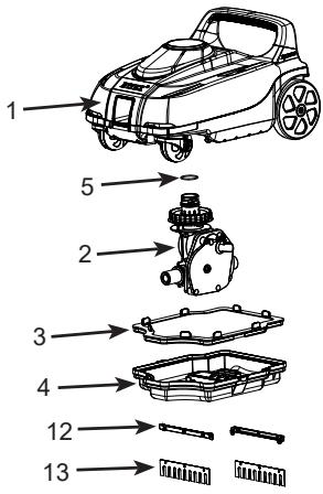 INTEX ZX100 - DETAIL Des PIECES - 1