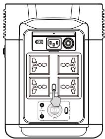 ECOFLOW DELTA 2 - Porta di uscita CA - 1