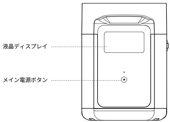 ECOFLOW EcoFlow DELTA 2 Smart Extra Battery - 各部の名称 - 1
