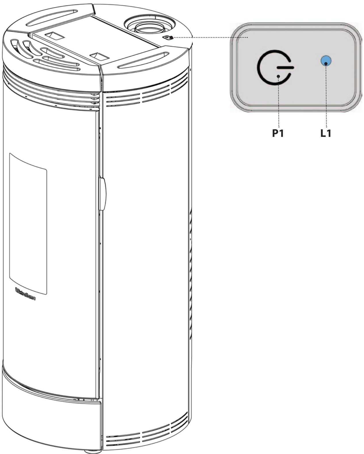 EXTRAFLAME DEBBY CX - MODULE URGENCE - 1