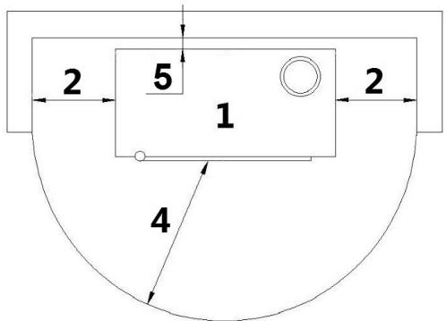 FREEPOINT GRACE3  - SPIRIT3  - MADISON - TABLA - ROXY - ATRIUM - SOLO 5 - INSTALLATION MURALE GRACE ^3 (OPTIONAL) - 1