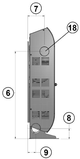 FREEPOINT WALL3  PLUS - TILE3  PLUS - MOON - LEAN3 PLUS - DIMENSIONS GÉNÉRALES - 6