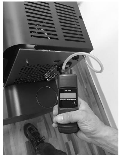 FREEPOINT WALL3  PLUS - TILE3  PLUS - MOON - LEAN3 PLUS - ETALONNAGE DU POELE ET MESURATION DE LA DEPRESSION - 2