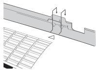 DAIKIN FTXP 4000W - To fix the unit on the mounting plate - 1