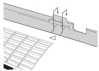 DAIKIN FTXP 4000W - Uniteyi montaj plakasina sabitlemek icin - 1