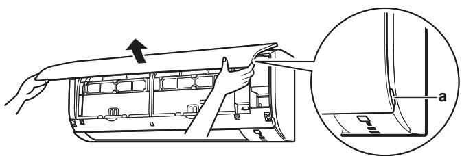 DAIKIN FTXP 4000W - Voorpaneel verwijdermen - 1