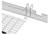 DAIKIN FTXP 4000W - Die Einheit auf der Montageplatte befestigen - 1
