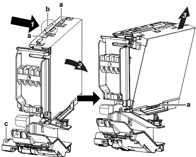 DAIKIN FTXP 2600W - To remove the electrical wiring box cover - 1