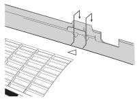 DAIKIN FTXP 2600W - Üniteyi montaj plakasına sabitlemek için - 1