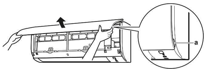 DAIKIN FTXP 2600W - To remove the front panel - 1