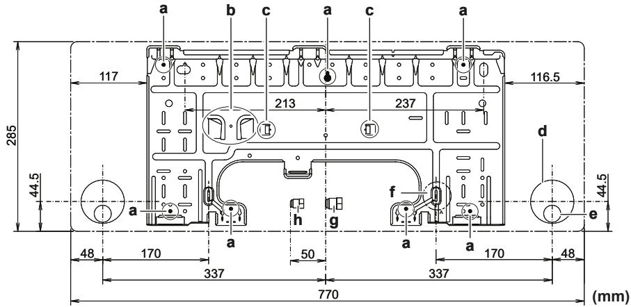 DAIKIN FTXP 2600W - Apertura del coperchio di servizio - 1