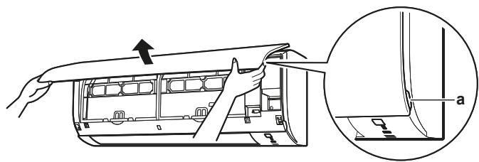 DAIKIN FTXP 2600W - Για να αφαιρέσετε την πρόσοψη - 1