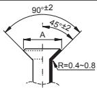 DAIKIN FTXP 2600W - Guidelines when connecting the refrigerant piping - 3