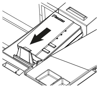 DAIKIN FTXP 6000W - Placement de l'adaptateur dans l'unité - 1