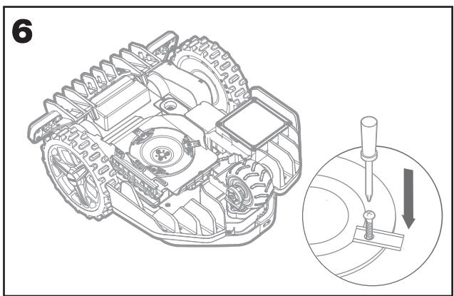 WORX WR213E - Remplacer les lames - 6