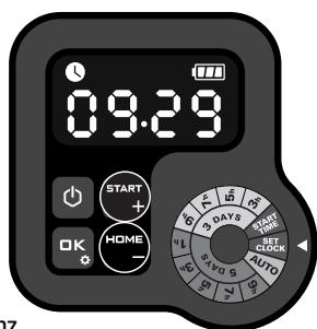LANDXCAPE LX910 - [2] Stellen Sie Jahr, Datum und Uhrzeit ein - 3