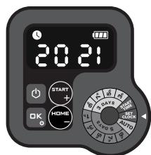 LANDXCAPE LX910 - [2] Stellen Sie Jahr, Datum und Uhrzeit ein - 2