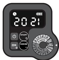 LANDXCAPE LX910 - Seta t anul, data s timpu - 2