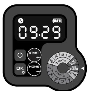 LANDXCAPE LX910 - Az ev, datum és ora beallitasa - 2