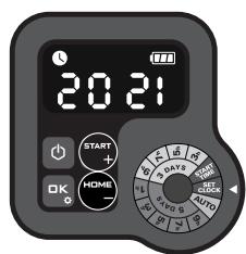 LANDXCAPE LX910 - Nastavení roku, data a Času - 2
