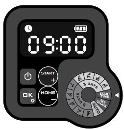 LANDXCAPE LX910 - [3] Stel de startijd in - 1