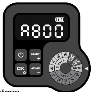 LANDXCAPE LX910 - Valg 1. AUTO(Anbefalt arbeitsplan basert på regionale innstillinger) - 1