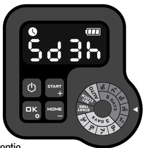LANDXCAPE LX910 - Optie 2. Stel het werkscHEMA handmatig in - 2