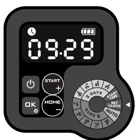 LANDXCAPE LX910 - [2] Angi ar. dato og klokkeslett. - 2