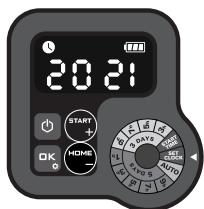 LANDXCAPE LX910 - Configurar ano, data e hora - 1