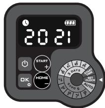 LANDXCAPE LX910 - [2] Establecer año, fecha y hora - 2