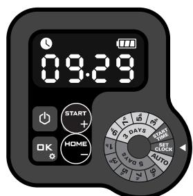 LANDXCAPE LX910 - Configurar ano, data e hora - 2