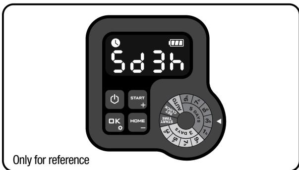 LANDXCAPE LX910 - Option 2: Set working schedule manually - 2