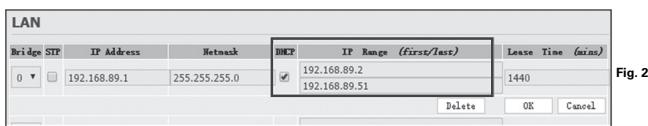 LANDXCAPE LX910 - Zorg ervoor dat DHCP-functie is ingeschakeld. (Zie Afb. 2) - 1